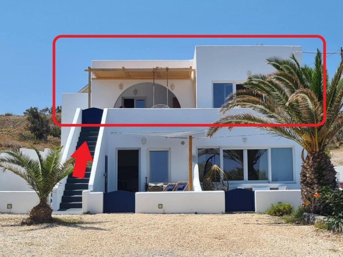 Peaceful Seafront Retreat In Santorini -Sonus Mare Beach Houses Vourvoulos Экстерьер фото